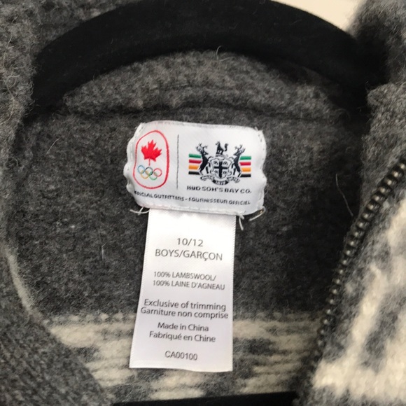 HBC Wool Olympic Canada Zip-Up - Picture 4 of 4